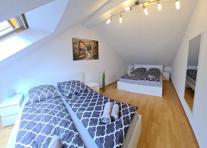 Superior Maisonette-Wohnung-Nur 5 Min Zum Europapark